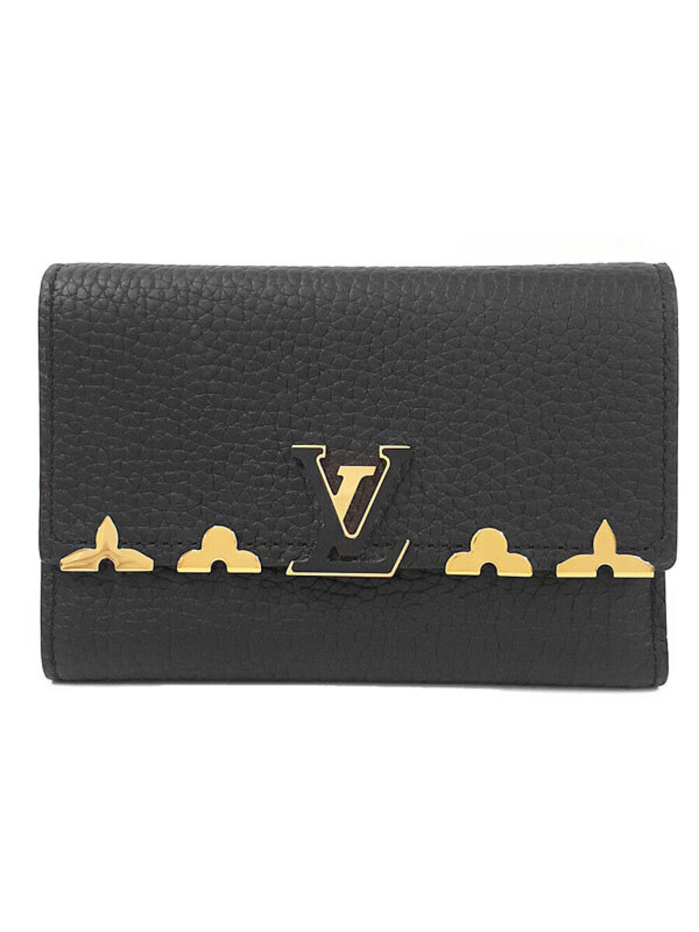 Louis Vuitton Portefeuille Capucines Compact Tri fold Wallet